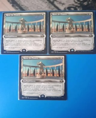 3x Rest in Peace - Magic The Gathering