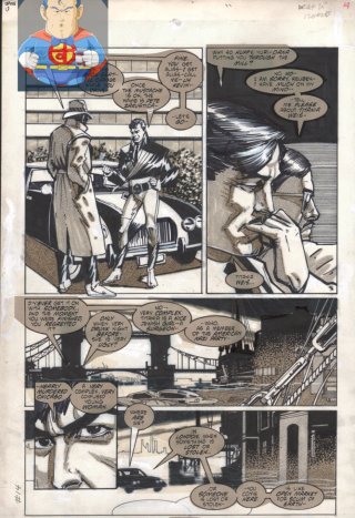 American Flagg pagina original Howard Chaykin