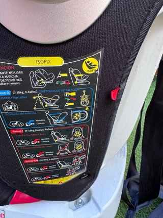 Silla coche bebé Isofix