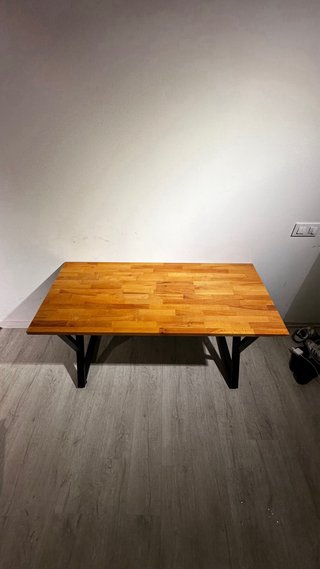 Escritorio grande de madera