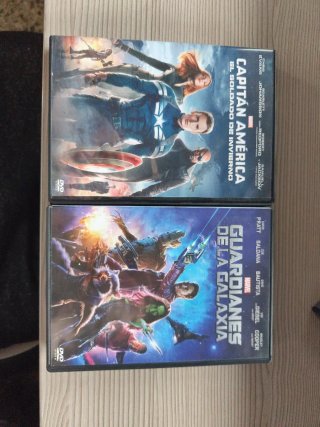 Pack 8 Películas DVD Marvel (Español)