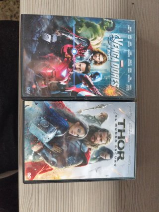 Pack 8 Películas DVD Marvel (Español)