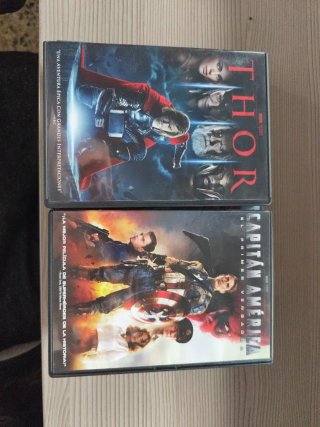 Pack 8 Películas DVD Marvel (Español)