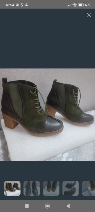 Lote 3 Pares Botines + Zapatos ..Talla 38