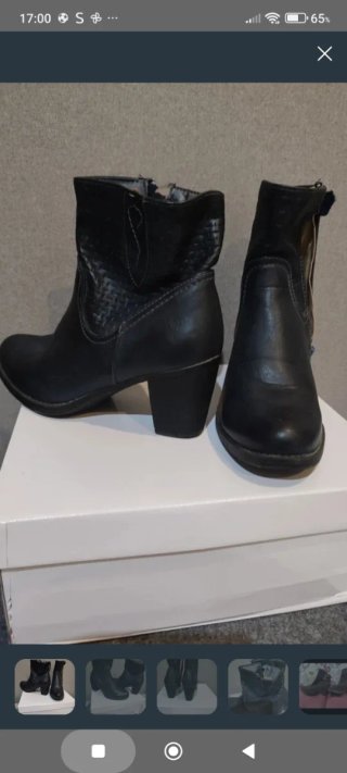 Lote 3 Pares Botines + Zapatos ..Talla 38