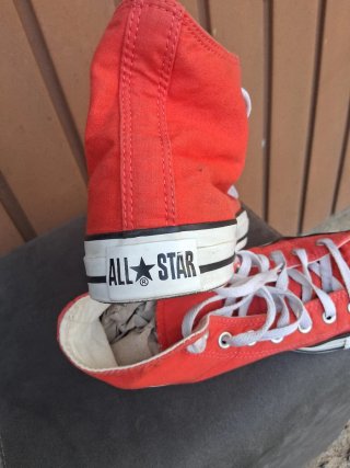 Converse All Star Rojas Talla 43
