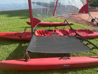 Hobie Adventure Island - Kayak Vela Pesca Trimaran