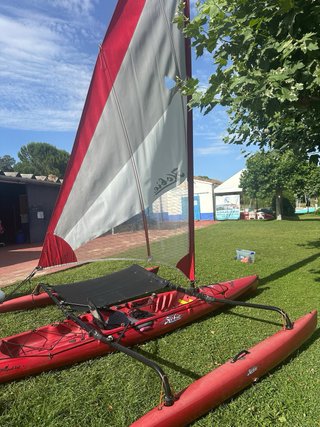 Hobie Adventure Island - Kayak Vela Pesca Trimaran