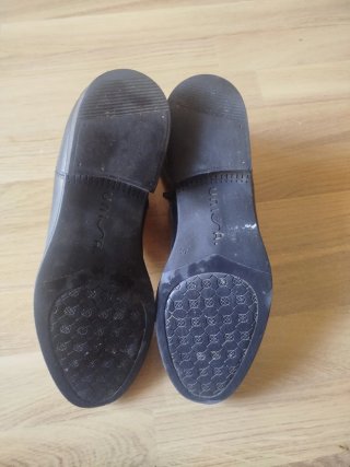 Botines Unisa Piel Negro Talla 40