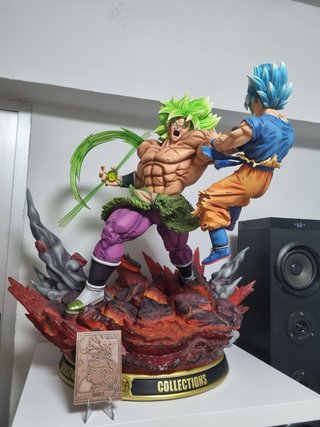 Figura Broly vs Goku Colección