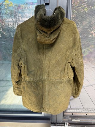 Cappotto scamosciato bambina 9-10 anni