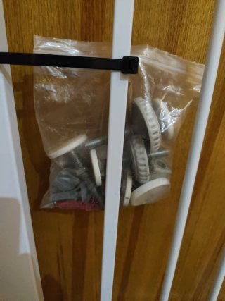 Barrera de seguridad en perfecto estado.