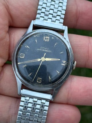 3 Orologi Doxa Vintage Antimagnetici