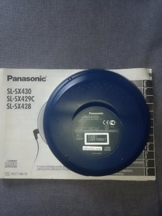 NUEVO Reproductor CD Portátil SIN Estrenar Panason