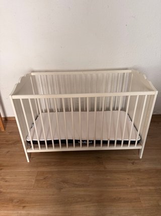 Culla in legno con materasso