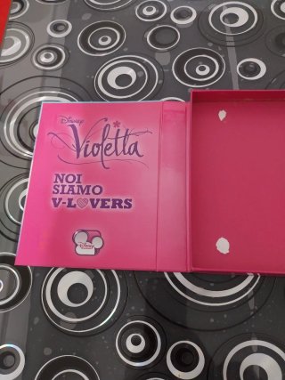 Scatola portaoggetti Violetta
