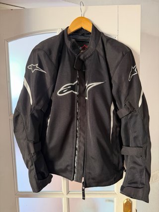 Chaqueta Alpinestars Negra Verano Ventilada M