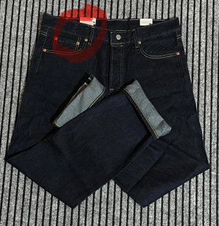 Levi's 501 Selvedge Uomo W36 L32