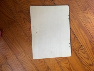 Pizarra y teclado infantil de madera