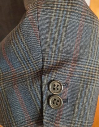 Americana Burberrys Lana Vintage Cuadros T52