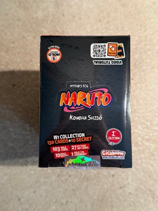 Naruto Mythos TCG Booster Box 1st EDT ENG | Sealed
