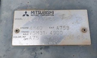 Aletín trasero izquierdo mitsubishi montero 435356
