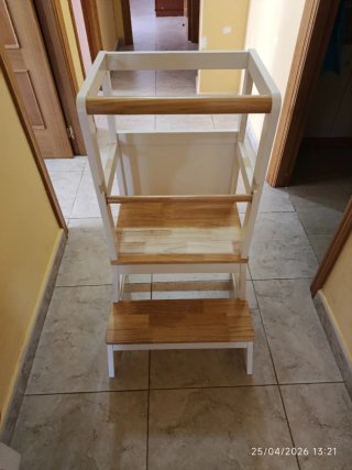 Torre aprendizaje bebé madera