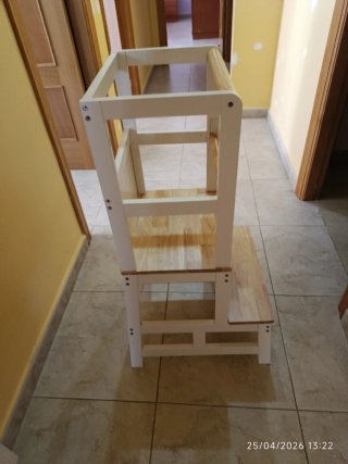 Torre aprendizaje bebé madera