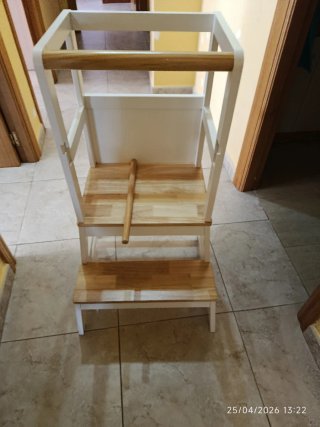 Torre aprendizaje bebé madera