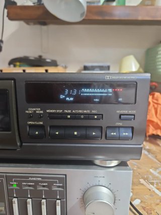 Registratore Cassette Technics RS-BX501 Nero