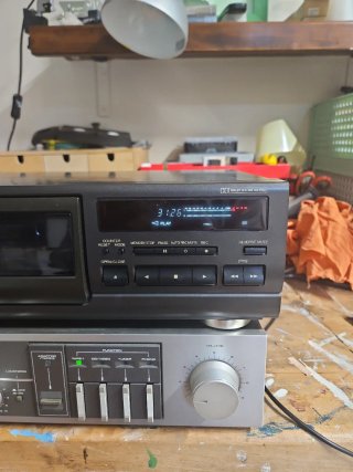 Registratore Cassette Technics RS-BX501 Nero