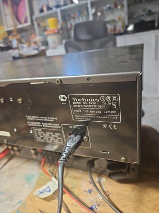 Registratore Cassette Technics RS-BX501 Nero