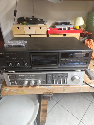 Registratore Cassette Technics RS-BX501 Nero