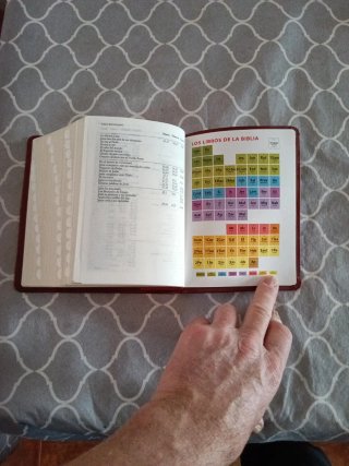 La santa biblia .