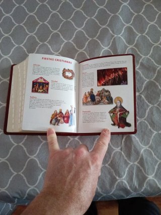 La santa biblia .