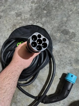 Cable de recarga Tipo 2 a Tipo 2 + Funda