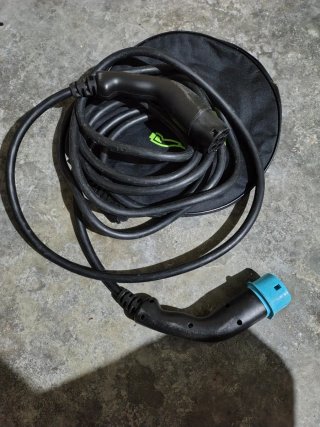 Cable de recarga Tipo 2 a Tipo 2 + Funda