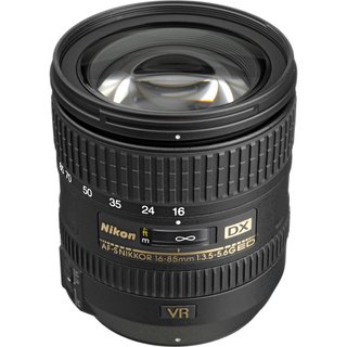 Objetivo Nikon AF-S DX VR 16-85mm f/3.5-5.6G ED