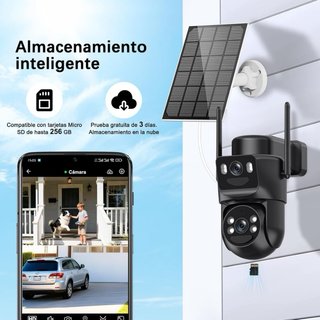Cámara de vigilancia solar Wi-Fi