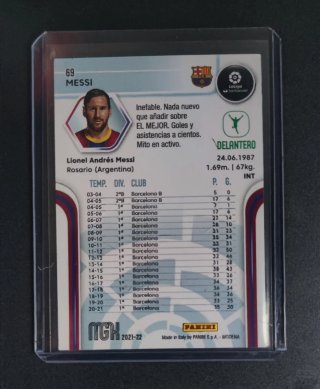 3 Fichas Messi Megacracks 2021/22