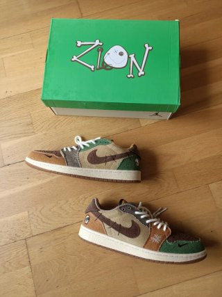Zapatillas Nike Talla 42 Marrones y Verdes