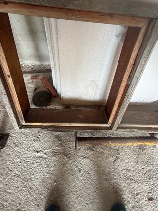 3 Ventanas Fijas de Madera con sus cristales