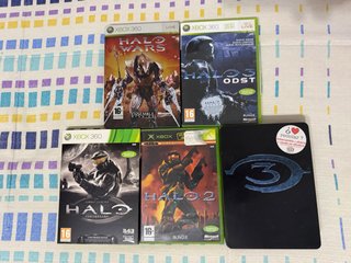 Pack 5 Juegos HALO Xbox 360