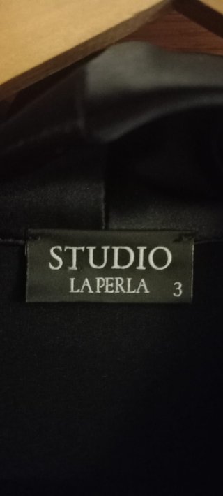 Camisón y bata La Perla negro