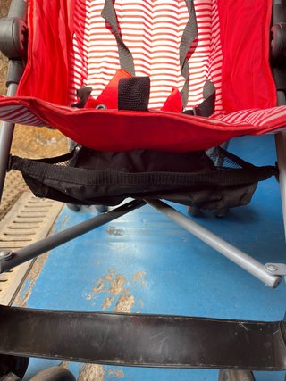 Carrito bebé ASALVO BABY rojo