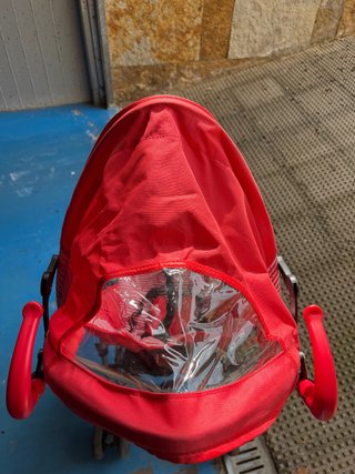 Carrito bebé ASALVO BABY rojo