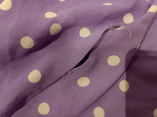 Vestido Coosy Morado Lunares