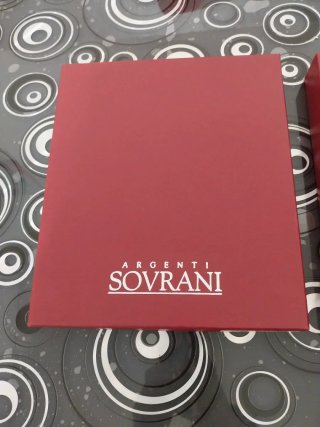 Scatola Argenti Sovrani vuota