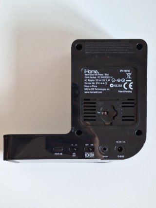 Altavoz-Despertador iHome para iPhone/iPod antiguo