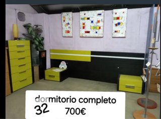 Dormitorio completo matrimonio moderno